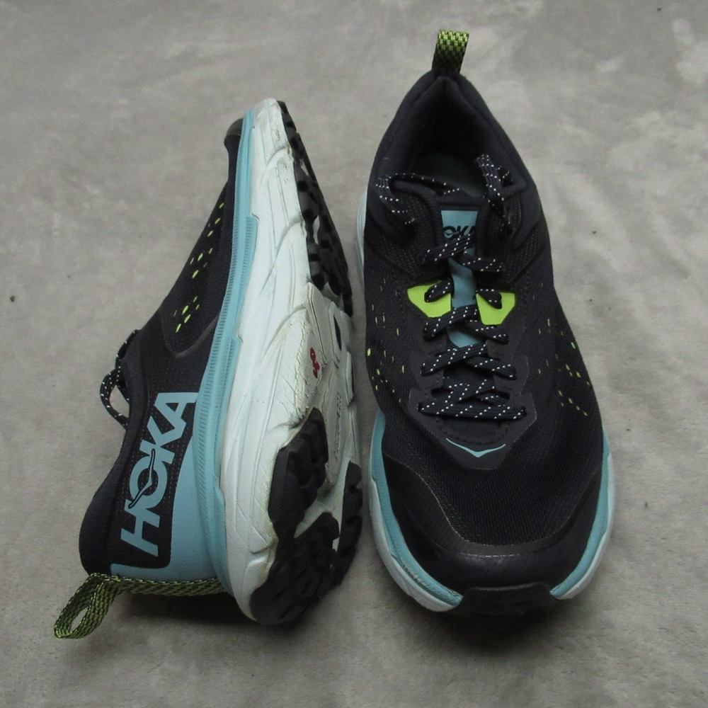 Hoka Womens 9 B Shoes Black Challenger ATR 6 Running Lightweight Active Hike Jog